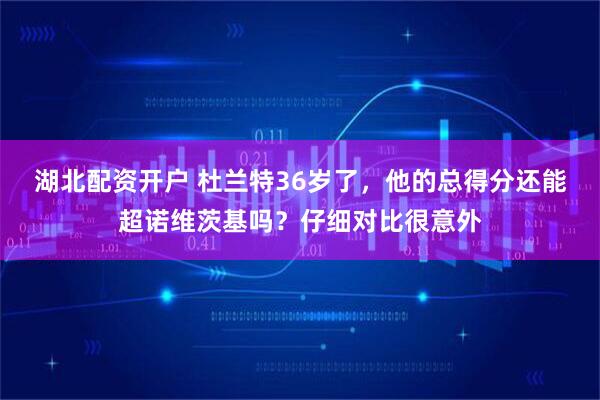 湖北配资开户 杜兰特36岁了，他的总得分还能超诺维茨基吗？仔细对比很意外